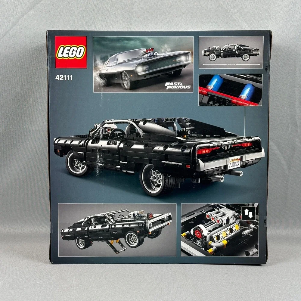 Lego #42111 Dom's Dodge Charger Technic Fast & Furious Retired Brand New Sealed - Picture 2 of 2